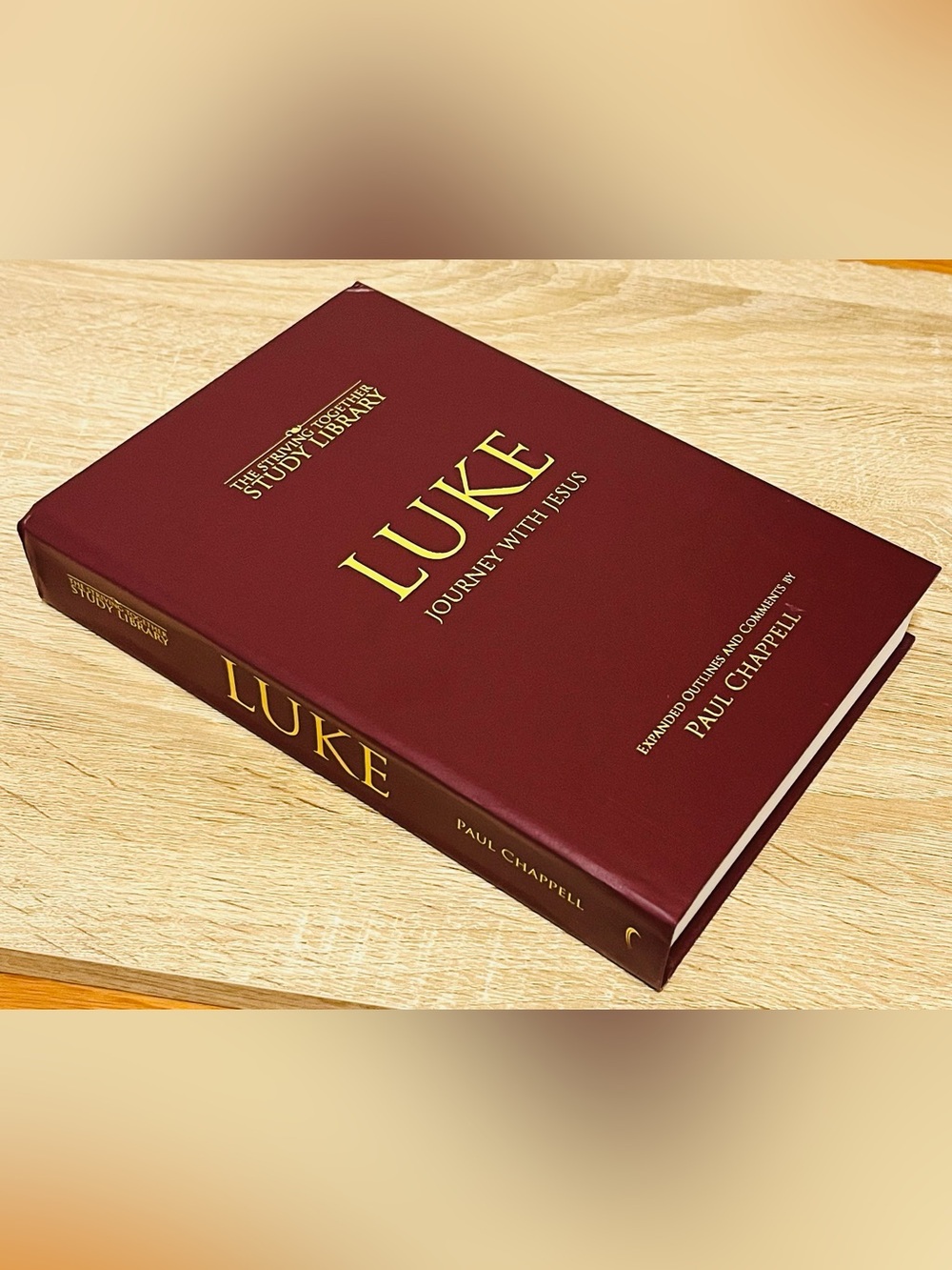 Striving Together Study Library: Luke - Journey With Jesus, By Paul Chappell NEW